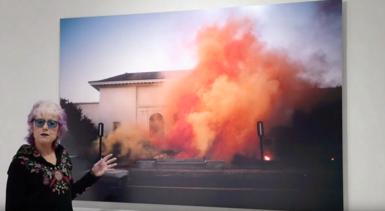 Judy Chicago Through the Flower Art Space - Virtual Tour